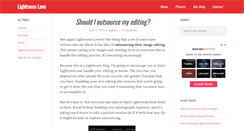 Desktop Screenshot of lightroomlove.com